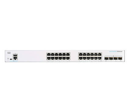 Комутатор керований рівня 3 Cisco CBS350-24T-4X-EU