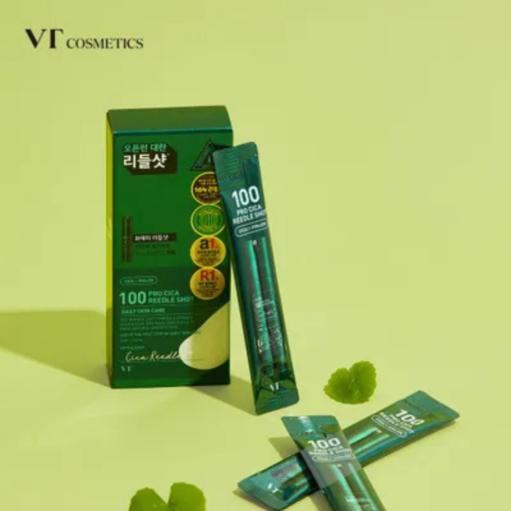 Сироватка-бустер із мікроголками для чутливої ​​шкіри VT Cosmetics Pro Cica Reedle Shot 100, 2 ml