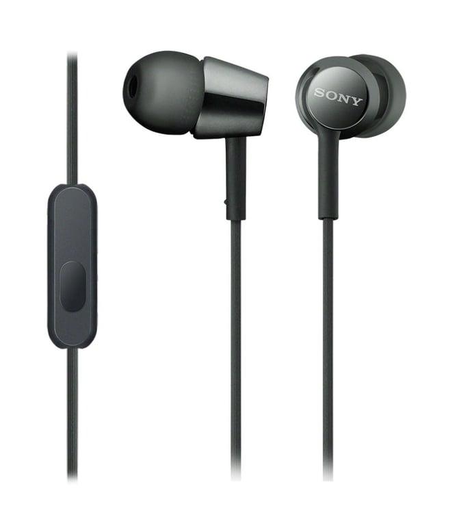 Навушники з мікрофоном Sony MDR-EX155AP Black (MDREX155APB.AE)