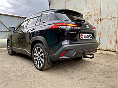 Фаркоп Toyota Corolla Cross 2022- (Тойота Королла Крос) без підрізу бампера
