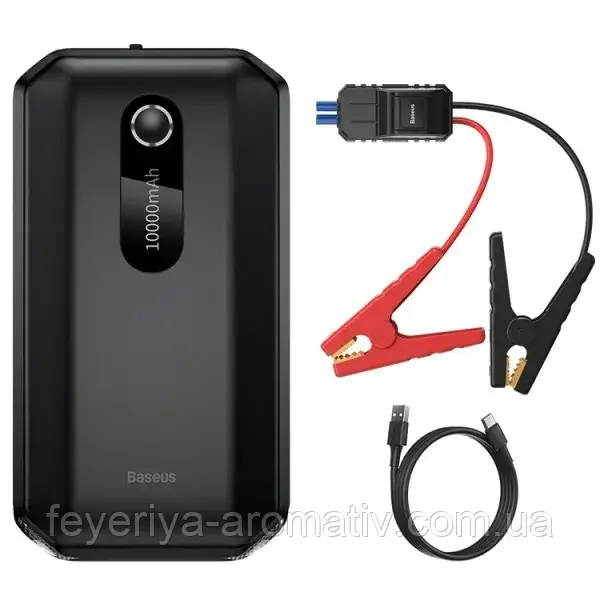 Пускозарядний пристрій Бустер Baseus Jump Starter 10000mAh