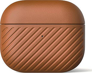Чохол Moment Leather Cognac для AirPods 3