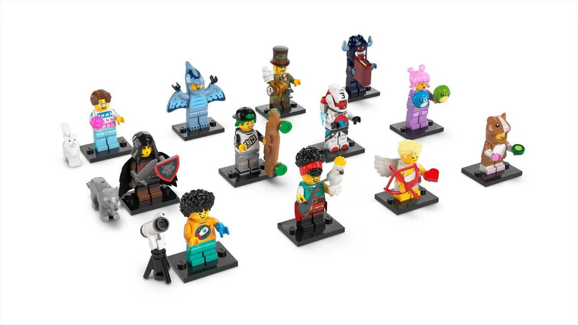 LEGO Minifigures Серия 27 - Полный набор 12 минифигурок 71048