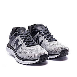 Чоловічі кросівки з міцного текстилю New Balance Grey Сірі весна/літо (A5491-2)