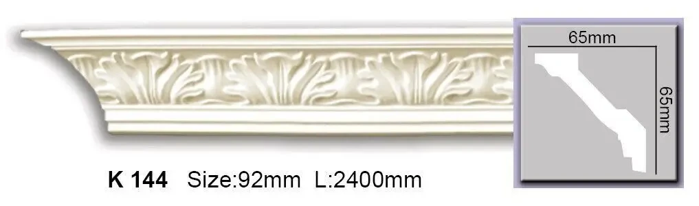 Карниз З Орнаментом Поліуретановий Harmony K 144 Flexi