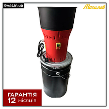 Кормоподрібнювач із відром 1.3 кВт Могильов МКЗ-250 Бак 25 л Продуктивність 300 кг год