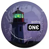 Презерватив One Glowing Pleasure Світиться у темряві 1 шт, фото 4