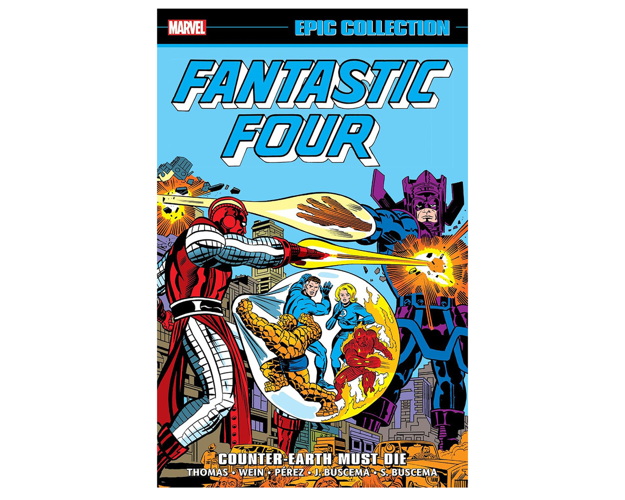Книга - комікси англійською мовою від видавництва Marvel. Fantastic Four Epic Collection: Counter-Earth Must, фото 1