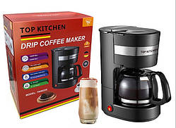 Крапельна кавоварка Top Kitchen 1200W TK-00220 Електрокавоварка 1 л