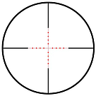 Приціл оптичний для потужних пневматичних гвинтівок Hawke FM 4-16x50 AO, Mil Dot з підсвіткою, фото 4
