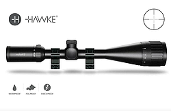 Приціл оптичний для потужних пневматичних гвинтівок Hawke FM 4-16x50 AO, Mil Dot з підсвіткою