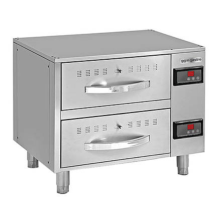 Тепловий стіл з висувними шухлядами WSE2S | 824x578x680 мм | 4 кВт | 230В, фото 1