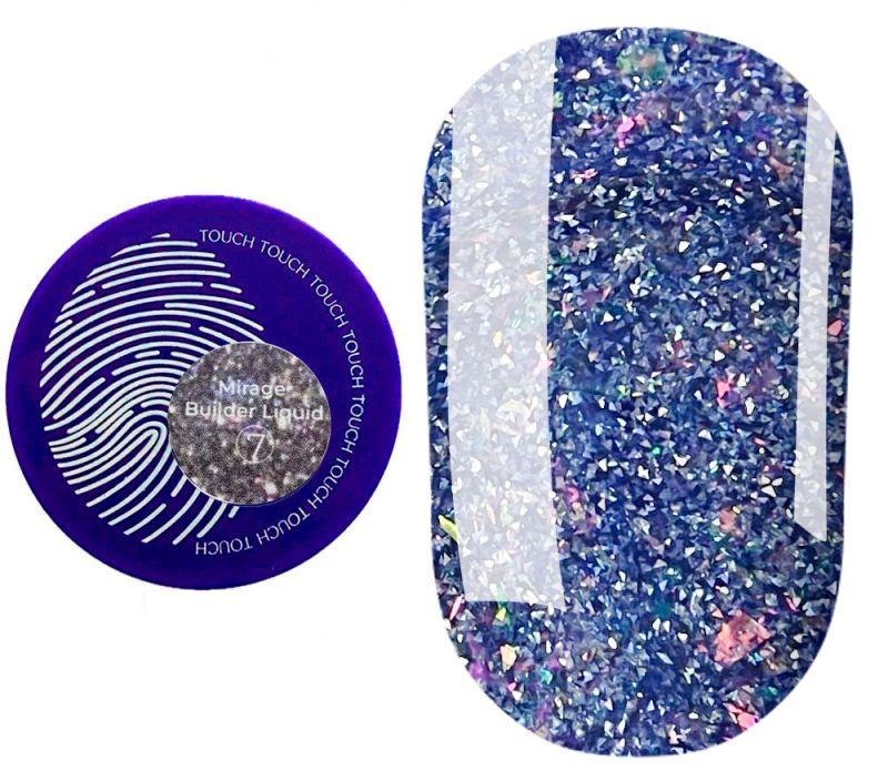 Touch Гель для нігтів Builder liquid Mirage 07, 15 мл, фото 1