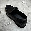 Лофери, туфлі чоловічі чорні шкіряні (натуральна шкіра) для чоловіків на весну осінь, розміри 40-45, фото 8