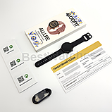 Смарт-годинник жіночий водонепроникний металевий Amoled екран Modfit Allure Black, фото 9