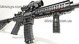 Дитячий автомат на Орбіз М416 Pro Battlefield Black Edition, довжина 82 см, акумулятор 7.4V, фото 5