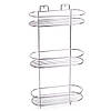 Полиця для ванної кутова 3-ярусна 55х27х11 см Besser KM-0185, фото 2