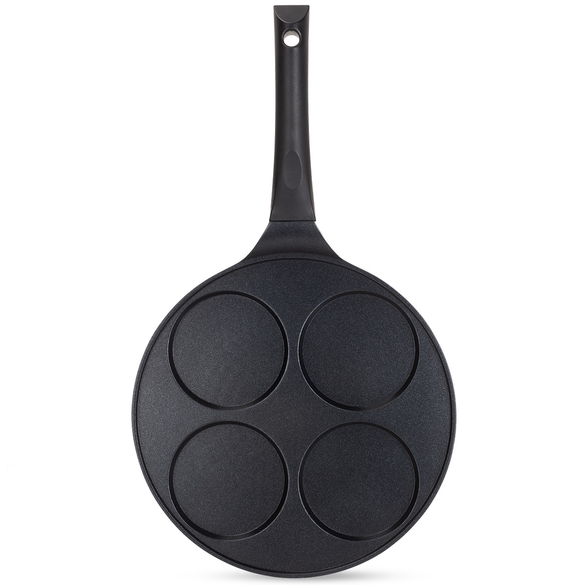 Сковорода кругла для оладок з антипригарним покриттям 26 см Kamille KM-4215, фото 1