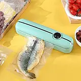 Вакуумний пакувальник Vacuum machin Вакууматор збереження свіжості харчових продуктів, фото 5