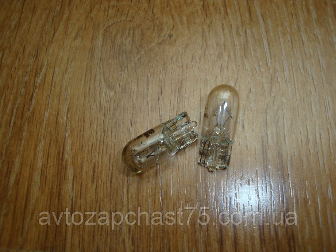 Лампочки габаритів, панелі приладів W2,1x9,5d W5W 24V 5W (комплект 2 штуки) Tempest, Тайвань, фото 1