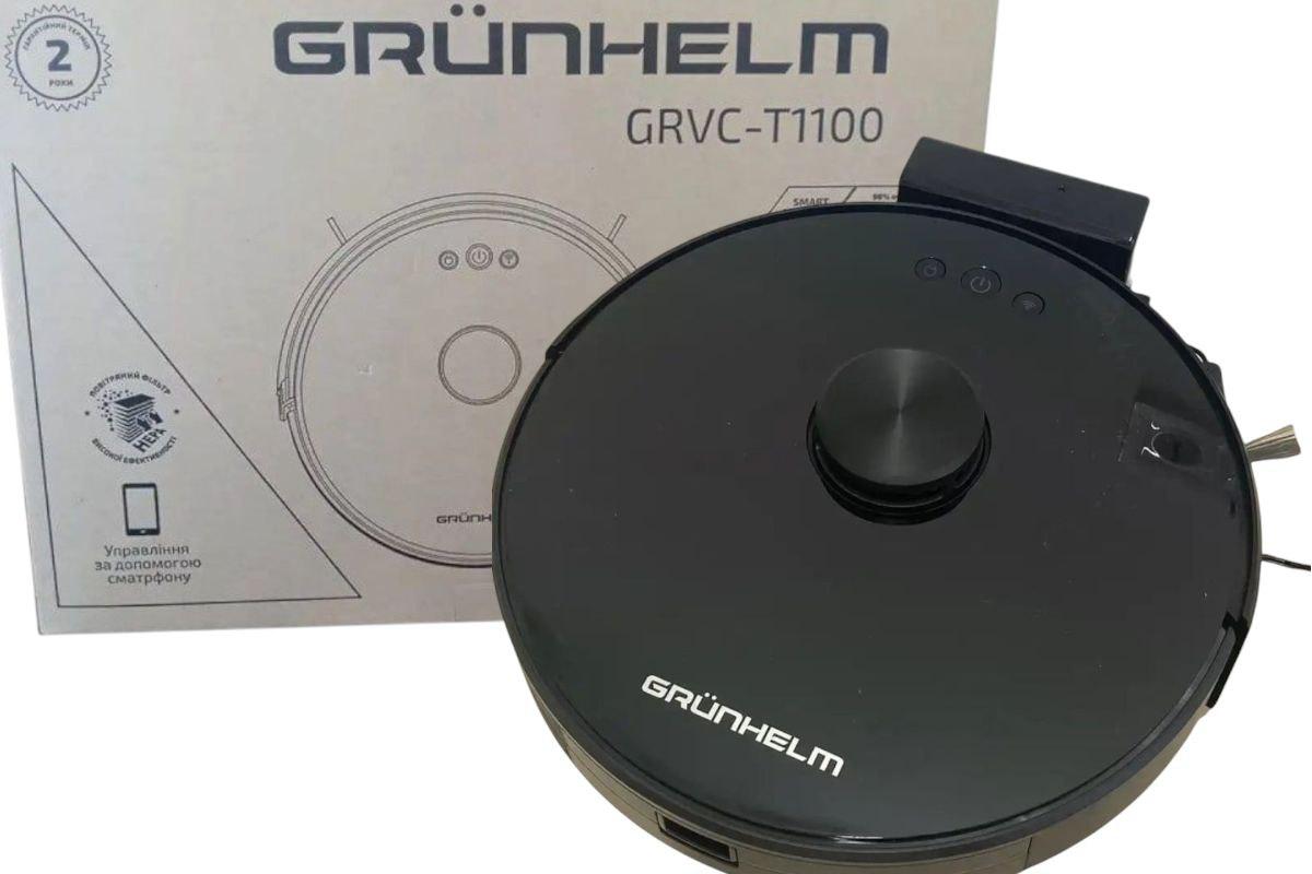 Робот-пилосос GRVC-T1100, з лідаром, моб.додаток (GRUNHELM)