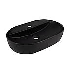 Раковина-чаша Qtap Scorpio 610x400x120 Matt black QT142203MBMBN
