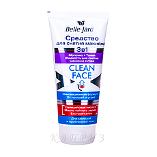 Засіб для зняття макіяжу 3 в 1 Belle Jardin Clean Face від прищів і вугрів 200 мл