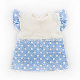 Комплект для дівчинки сукня та трусики з вишивкою Princess, фото 2