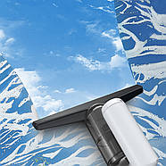 Акумуляторний пилосос з насадками та скребком для миття вікон Cleaner 5in1, фото 5