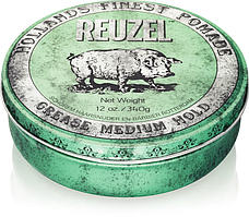 Помада для волосся Reuzel Green Grease Medium Hold 340 г