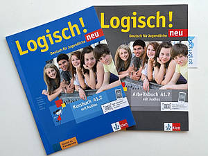 Комплект Logisch! neu A1.2 Kursbuch + Übungsbuch (оригінал)
