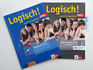 Комплект Logisch! neu A1.1 Kursbuch + Übungsbuch (оригінал)