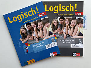 Комплект Logisch! neu A1 Kursbuch + Übungsbuch (оригінал)