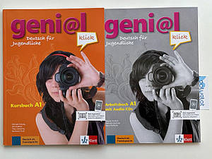 Комплект Geni@l klick A1 Kursbuch + Übungsbuch