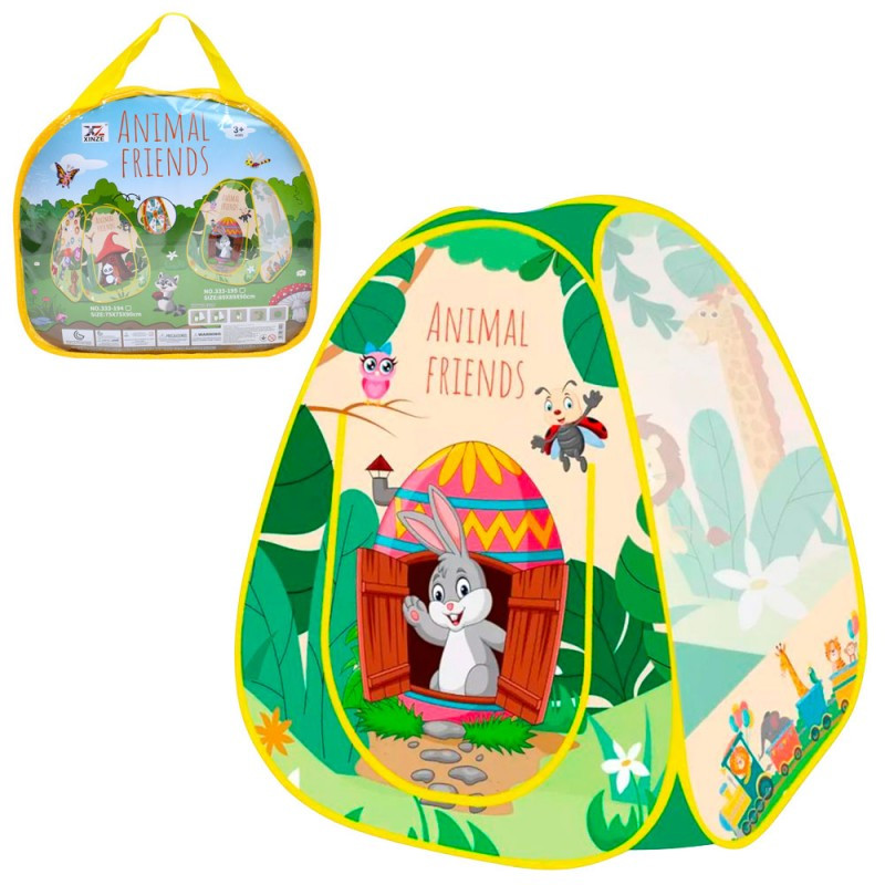 Намет дитячий ігровий MR 1115, піраміда, 89-89-в90 см, у сумці, фото 1