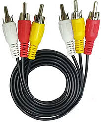 Кабель тюльпани RCA-RCA