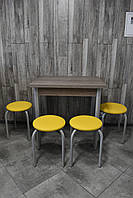 Кухонний комплект стіл розкладний і 4 табурети