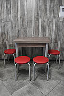 Кухонний комплект стіл розкладний і 4 табурети