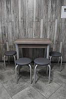 Кухонний комплект стіл розкладний і 4 табурети