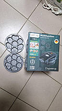 ОЧЕНКА! Вафельниця апарат для пончиків Rainberg RB-2275 3в1 1800 Вт (Немає однієї насадки 2574), фото 2