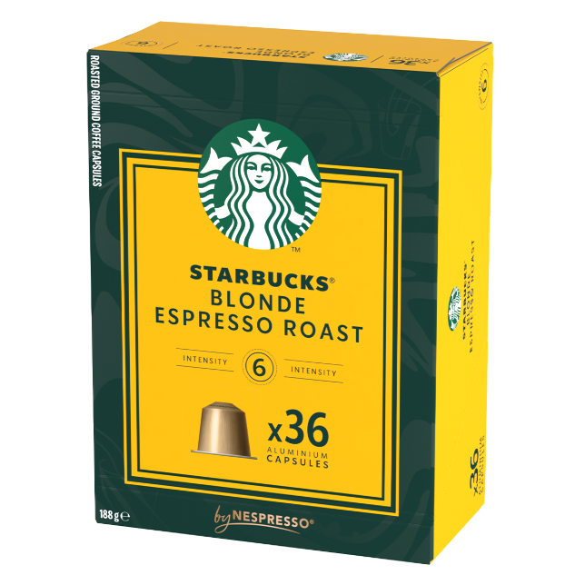 Starbucks by Nespresso Blonde Espresso Roast (36 капсул)