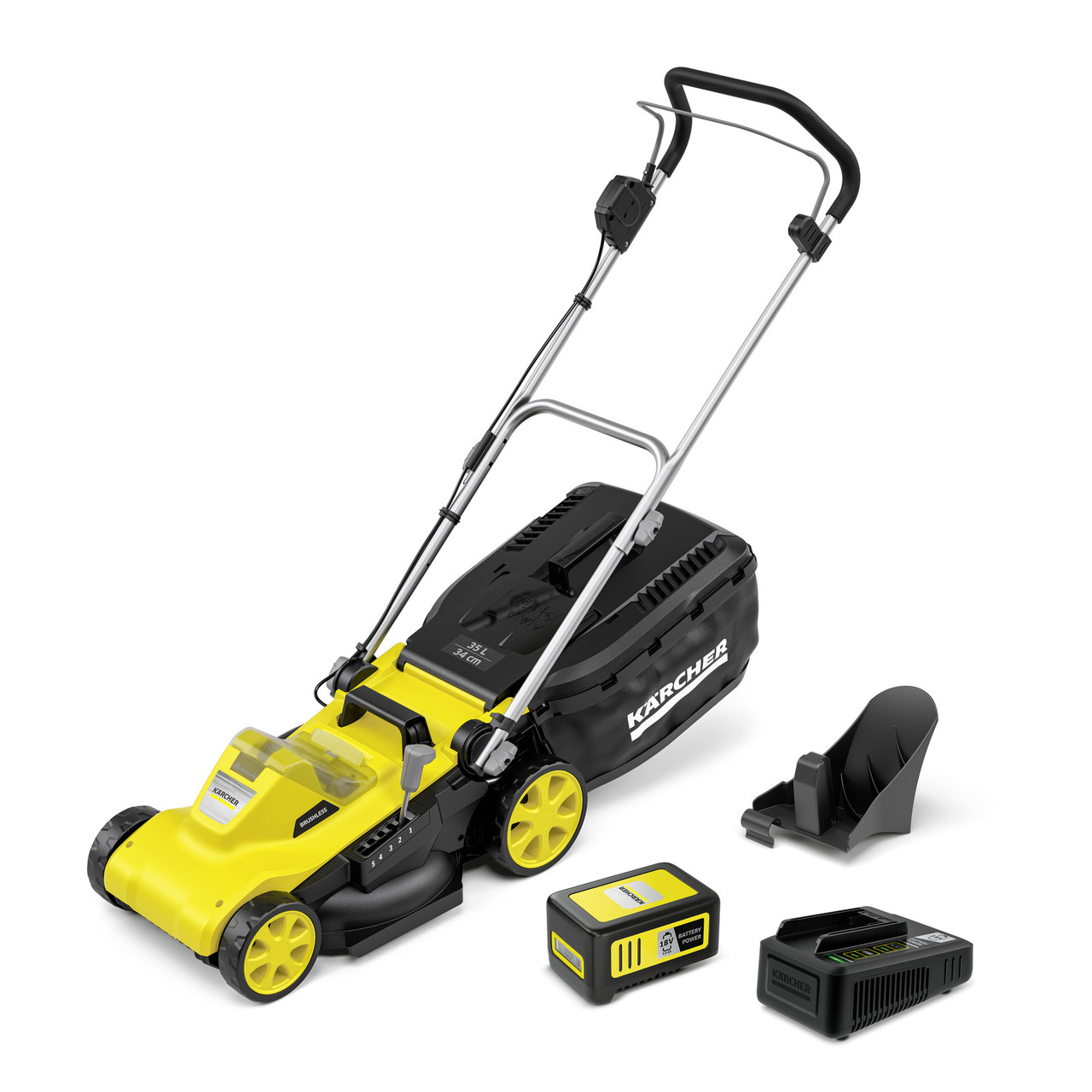 Акумуляторна газонокосарка Karcher LMO 3-18 Battery Set