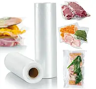 Вакуумні пакети 5 м х 20 см у рулоні/пакети для вакууматора/пакети для вакуумування продуктів