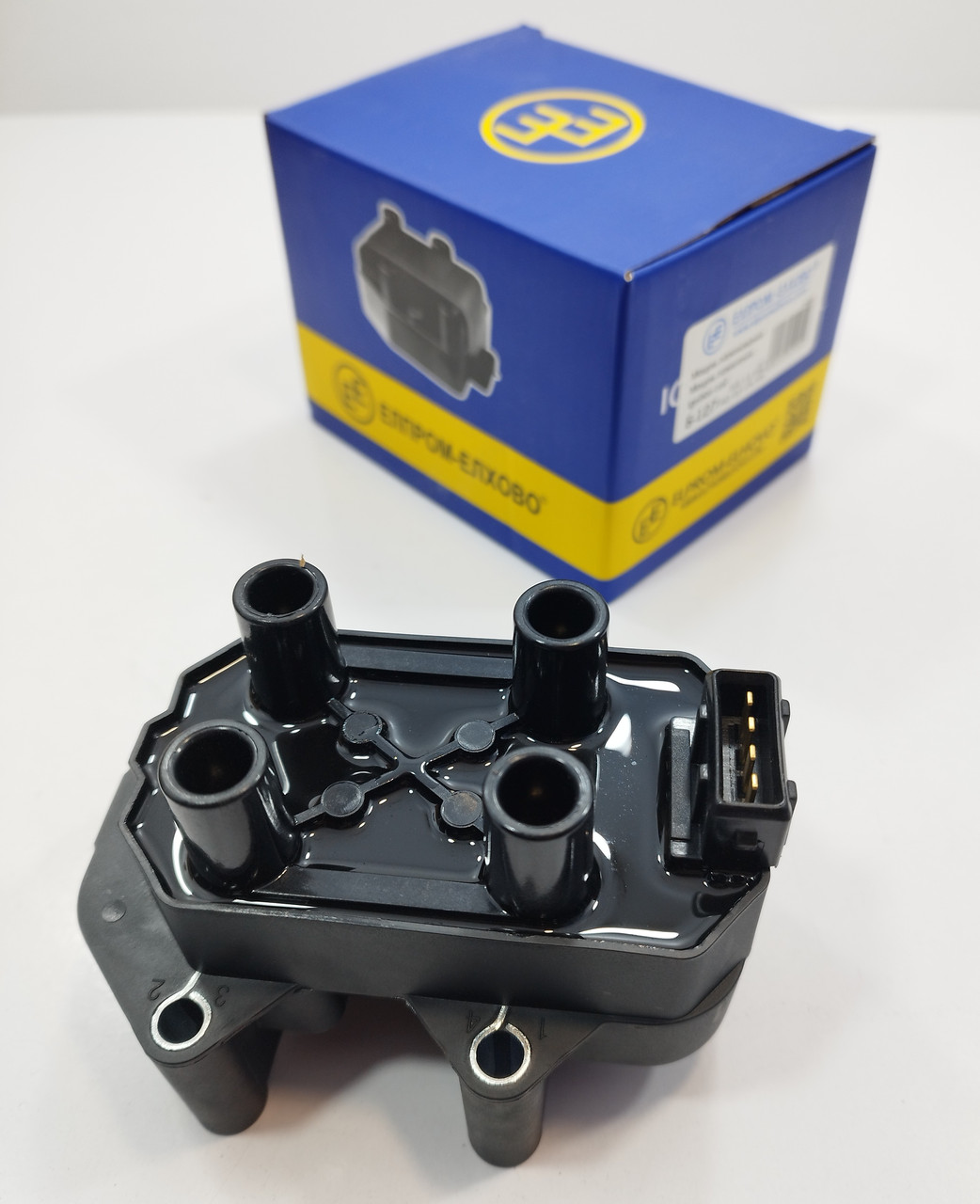 Катушка зажигания Авео 1,6 (Шанхай) Elprom-Elhovo Болгарія, фото 1