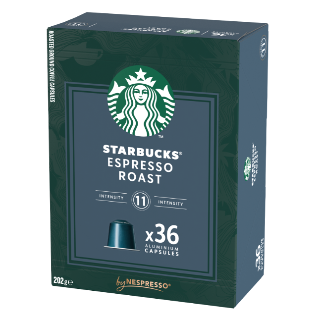 Starbucks by Nespresso Espresso Roast (36 капсул)