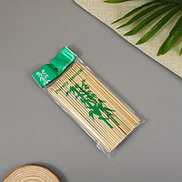 Палички для шашлику бамбукові 20 см х 2.5 мм 100 шт/уп