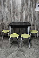 Кухонний комплект стіл розкладний і 4 табурети