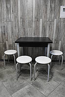 Кухонний комплект стіл розкладний і 4 табурети