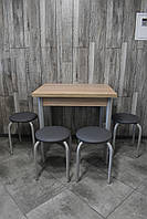 Кухонний комплект стіл розкладний і 4 табурети