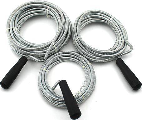 Трос 5 метрів для прочищення каналізаційних труб D-6мм \\ С-ТЕХ